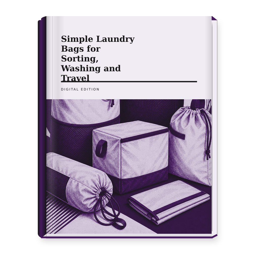 Simple Laundry Bags for Sorting, Washing and Travel